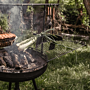 Barebones Cowboy Fire Pit Grillrooster 30′