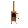 BonFeu BonCarré QLP Corten Tuinhaard