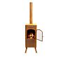 BonFeu BonCarré QLP Corten Tuinhaard