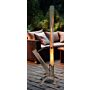 Green Flame Lounge Pellethaard RVS