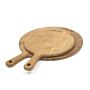 BonFeu BonTeak pizzaplank/serveerplank rond groot
