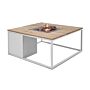 Cosi Vuurtafel Cosiloft 100 Wit/Teak