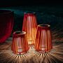 ZOLUNA solar vloerlamp Lon M teak