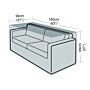 Garland Loungesethoes (160x94x69cm) Zwart