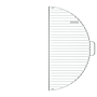 BonFeu BonGrill ½ Vuurschaal Ø60