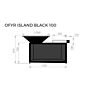 OFYR Island Black 100 Ceramic Dark Grey