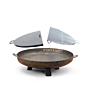 BonFeu Vuurschaal BonBowl Plus CortenStaal Ø60 cm