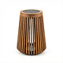 ZOLUNA solar vloerlamp Lon L teak
