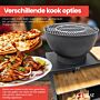 HEAT Trolle Buitenkeuken Zwart