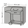 Garland Barbecuehoes (97x51x79cm) groen