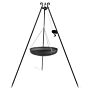 CookKing Driepoot 180 cm met Wok 70 cm + Katrol