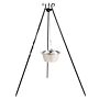 CookKing Driepoot 180 cm met RVS Kookpot 14 L