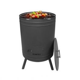 Bonbarrel kopen? | Bestel bij Vuurkorfwinkel.nl | Aanbieding Mini BBQ Barrel Zwart Gusta | Overig buiten | Casa Lien