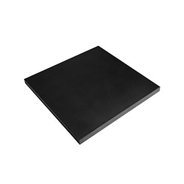 Deksel voor Cocoon table vierkant zwart
