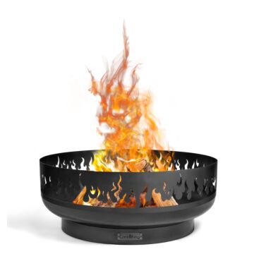 CookKing vuurschaal Fire productfoto met vuur
