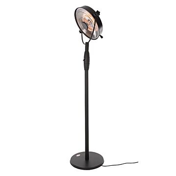 Sunred Standing Artix 2100 W Halogeen Zwart