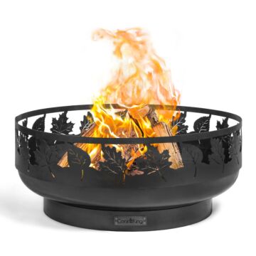 CookKing vuurschaal Toronto productfoto met vuur
