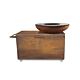 BonFeu BonBiza Island XL corten productfoto
