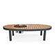 Happy Cocooning vuurtafel Riviera 140 smokey anthracite