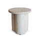 Happy Cocooning bijzettafel Rib travertine