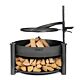 CookKing vuurschaal Montana X met 60 cm grillrooster producfoto
