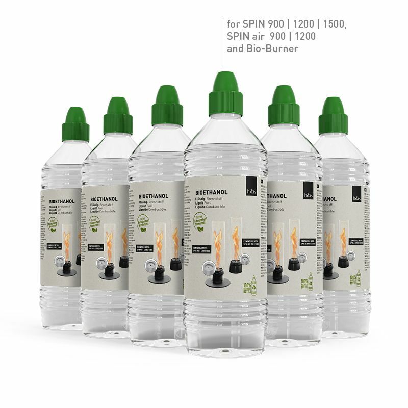 Höfats bio-ethanol vloeibare brandstof 1 liter (6-pack)