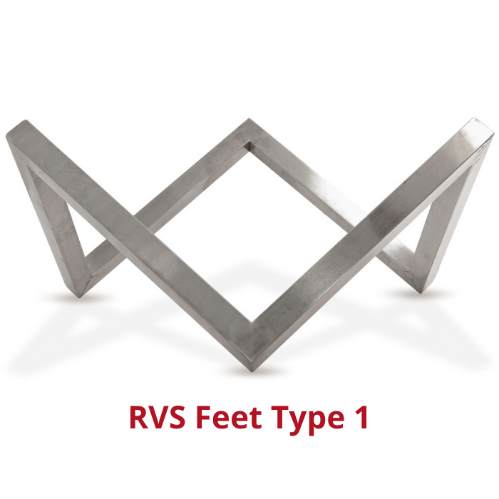 MOODZ RVS Feet Type 1 Ø 60 cm