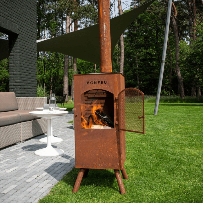 BonFeu BonCarré Corten Tuinhaard