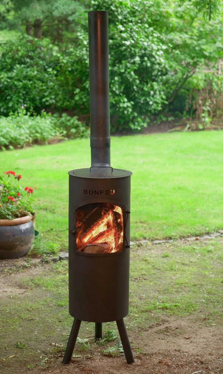 BonFeu BonGiano LP Zwart Tuinhaard