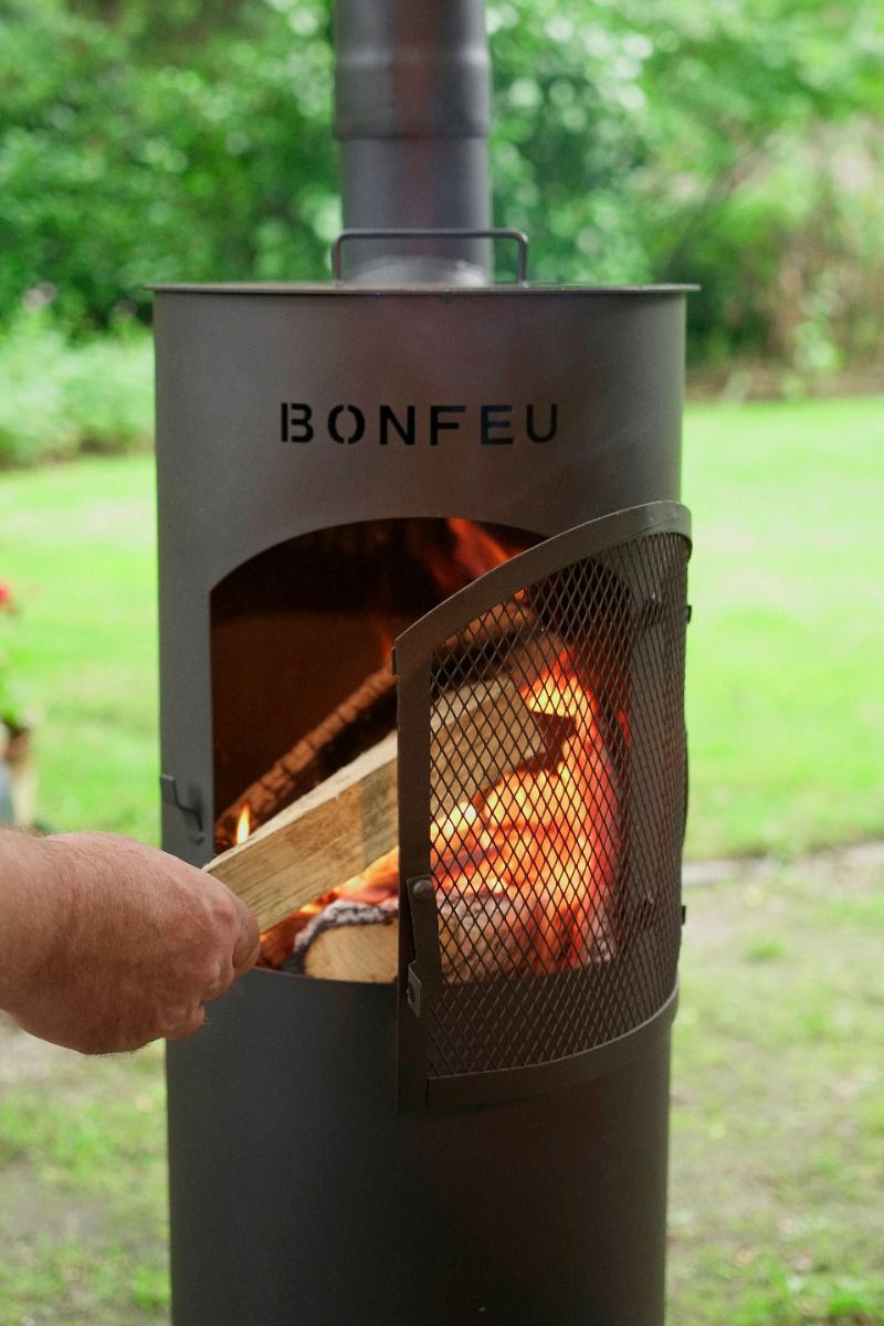 BonFeu BonGiano LP Zwart Tuinhaard