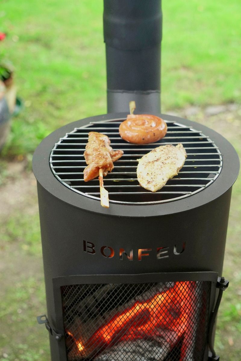 BonFeu BonGiano LP Zwart Tuinhaard