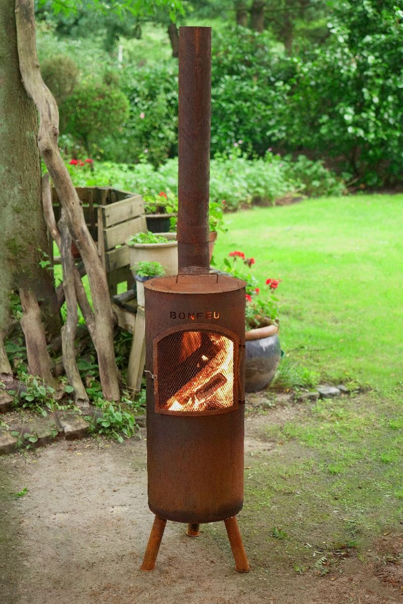 BonFeu Bongiano LP Corten Tuinhaard