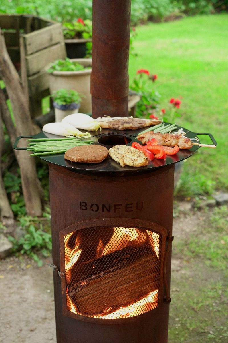 BonFeu Bongiano LP Corten Tuinhaard