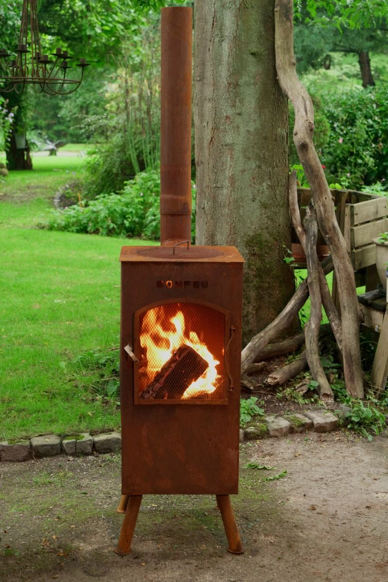 BonFeu BonCarré QLP Corten Tuinhaard