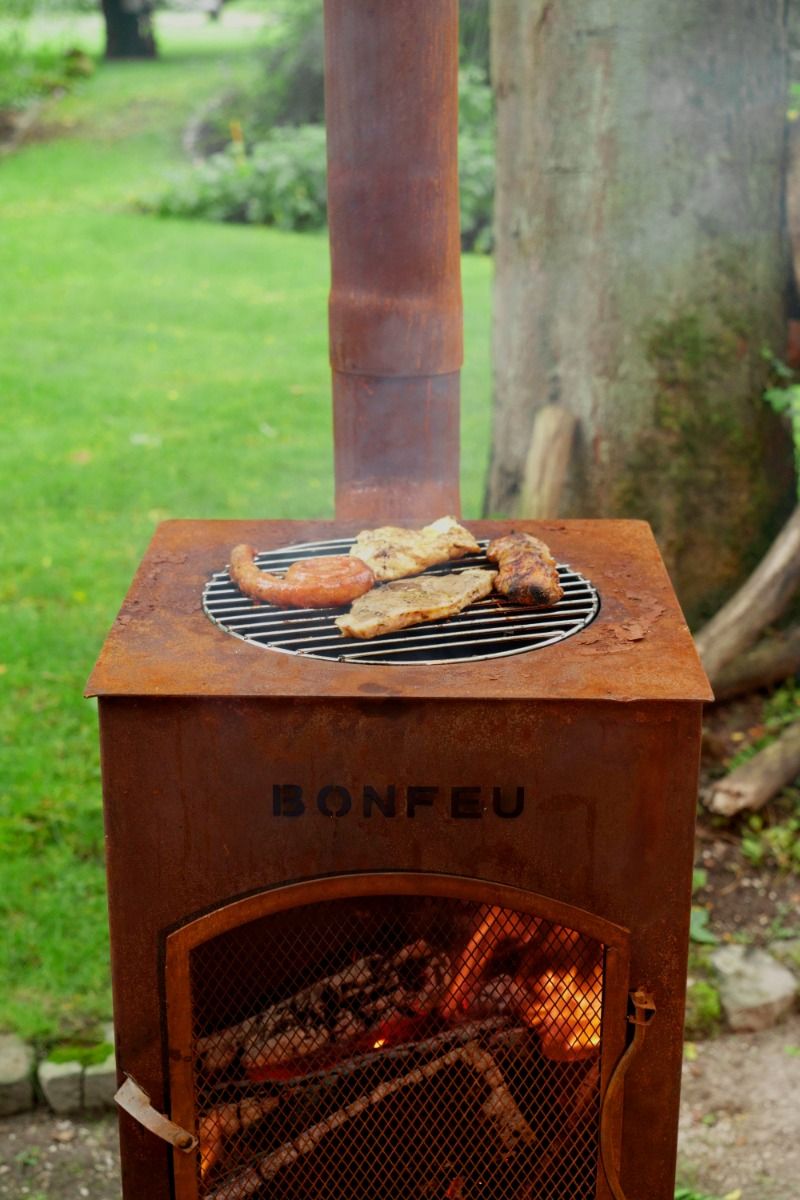 BonFeu BonCarré QLP Corten Tuinhaard