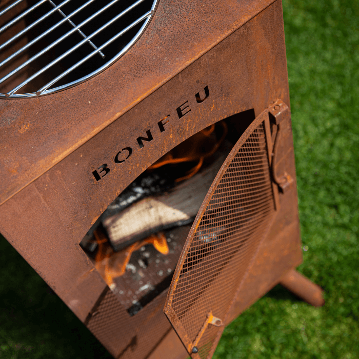 BonFeu BonCarré Corten Tuinhaard