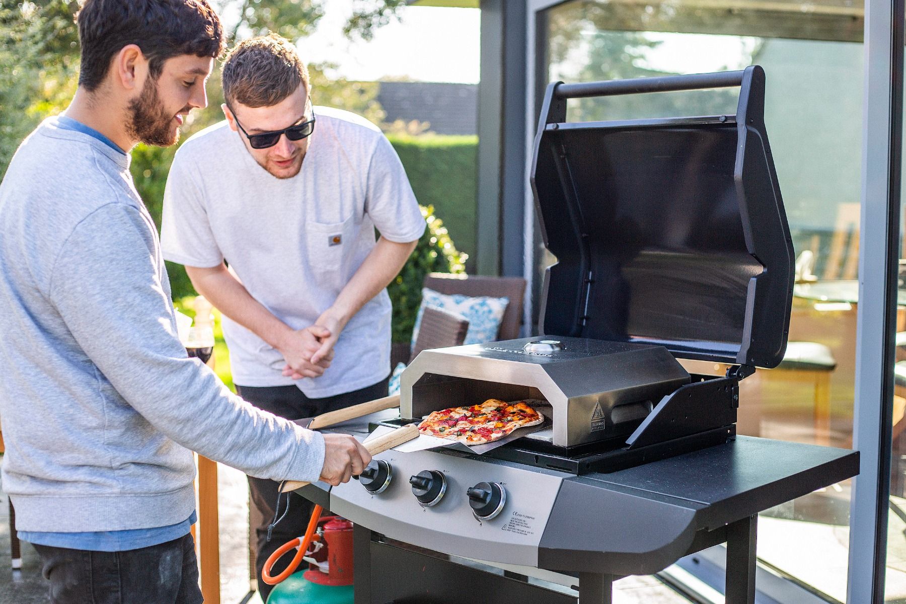 La Hacienda Firebox BBQ Pizza Oven (RVS)