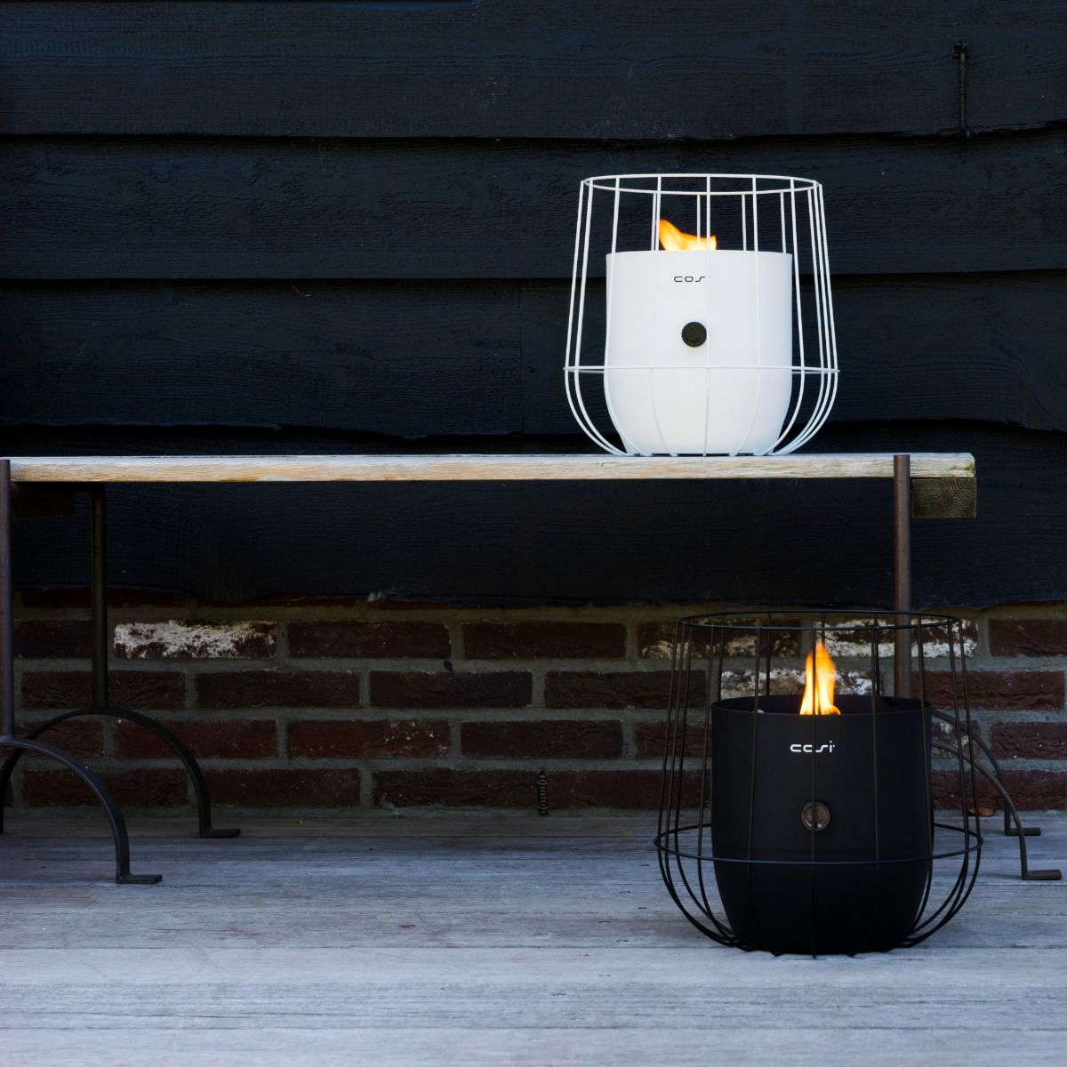Cosiscoop Basket White Gaslantaarn