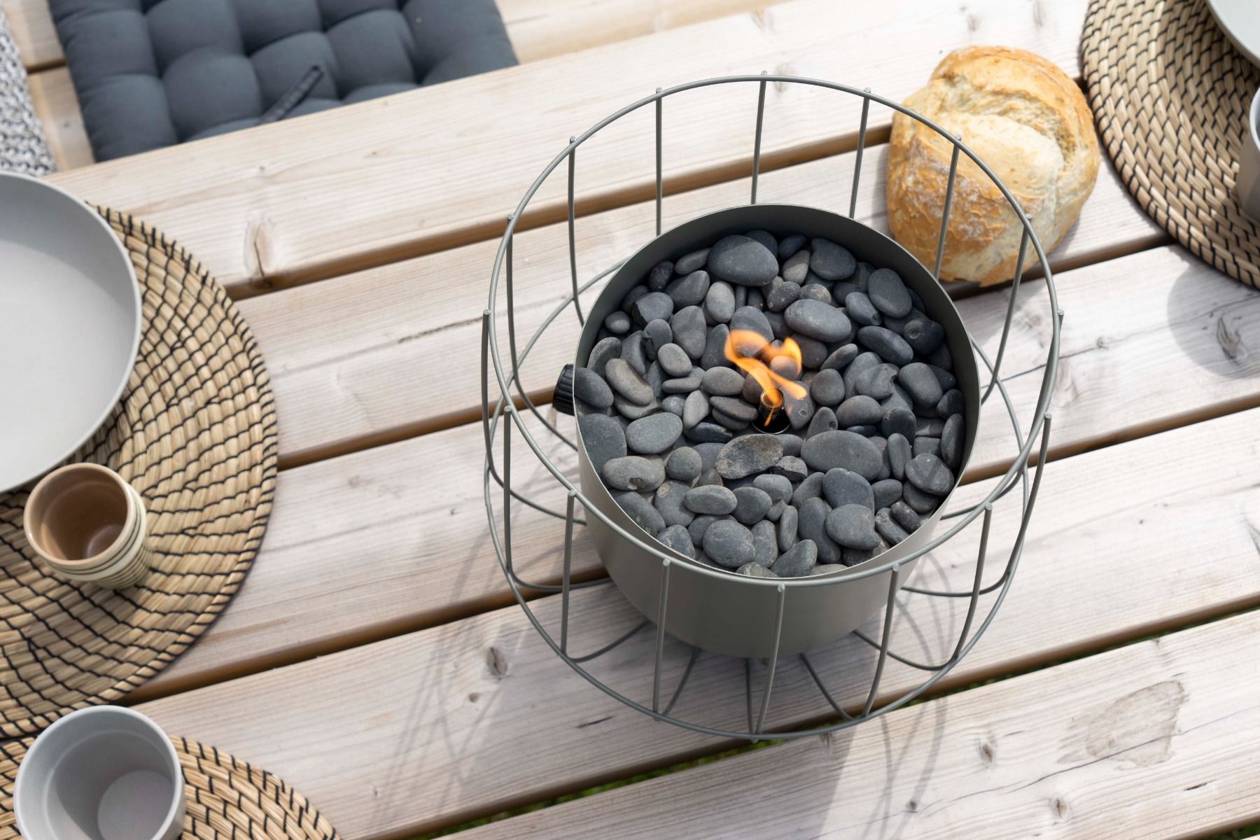 Cosiscoop Basket Olive Gaslantaarn