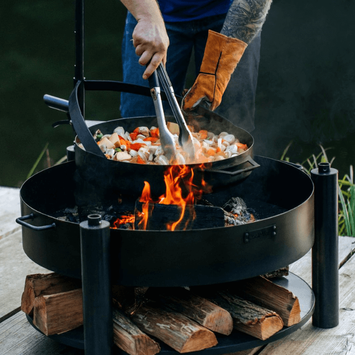 CookKing Multi-functionele Vuurschaal Montana X met Grillrooster 60 cm