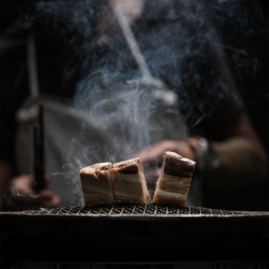 YAKINIKU tafelgrill Shichirin MINI rond