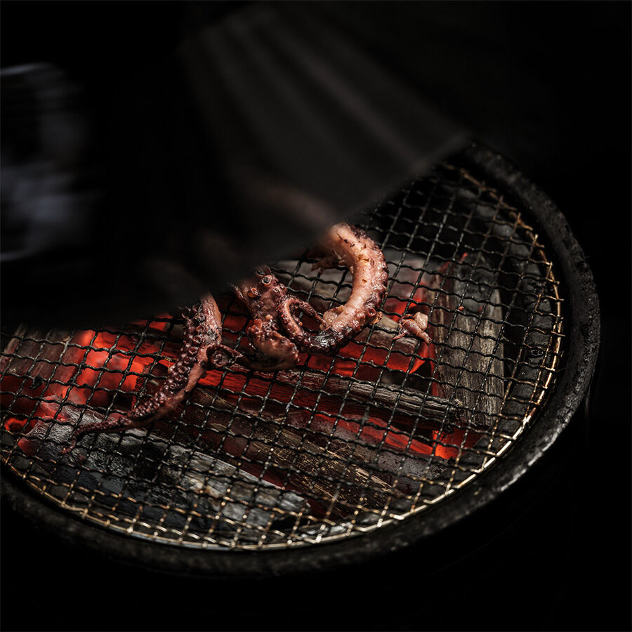 YAKINIKU tafelgrill Shichirin MINI rond