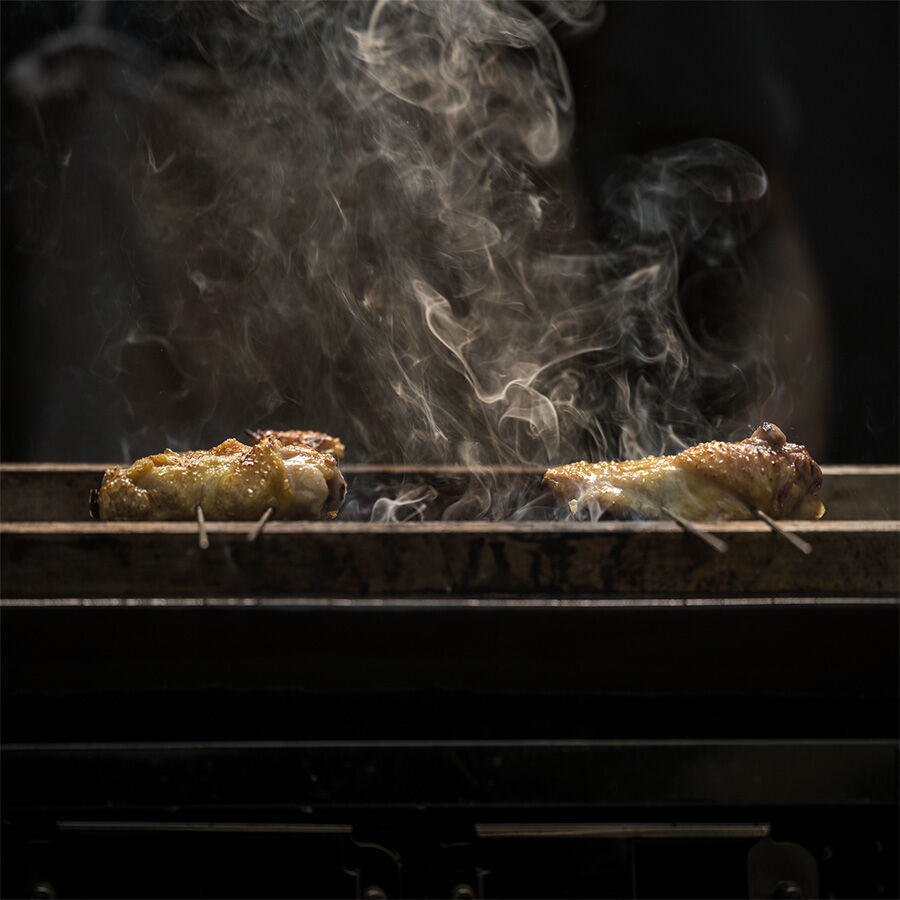 YAKINIKU tafelbarbecue Shichirin LARGE rechthoek