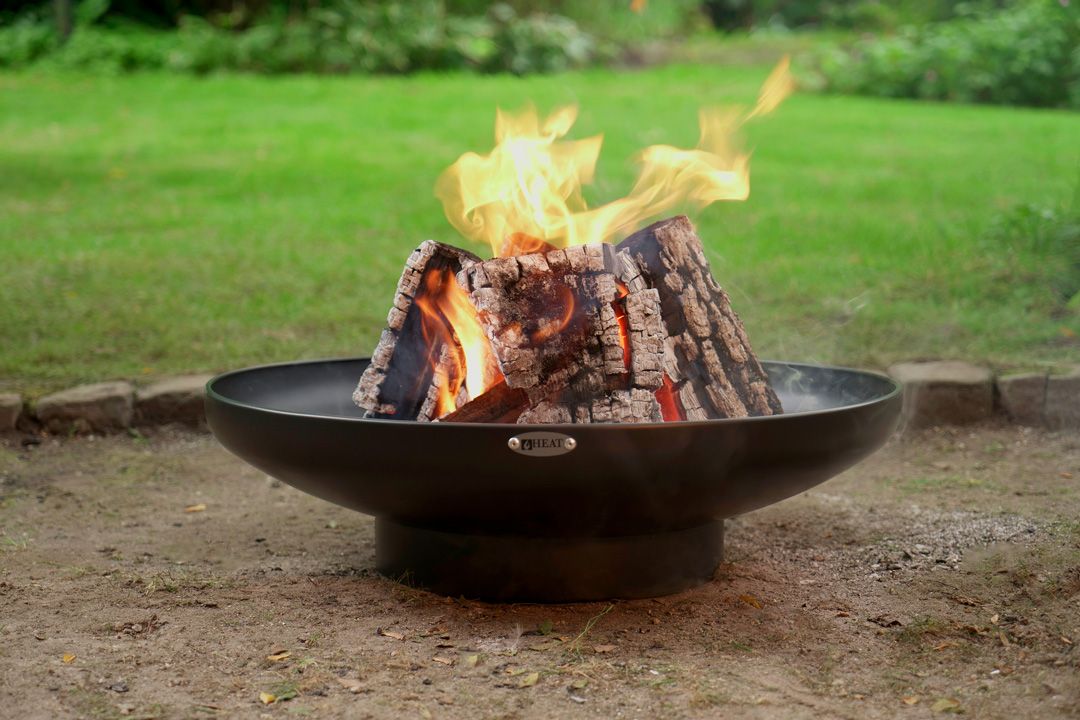 HEAT Vuurschaal Classic Ø 60 cm Zwart HEAT Vuurschaal Classic Ø 60 cm Zwart