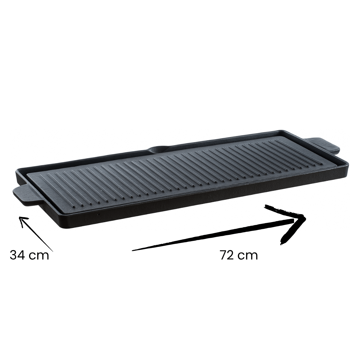 Happy C. Grillplaat Rechthoek