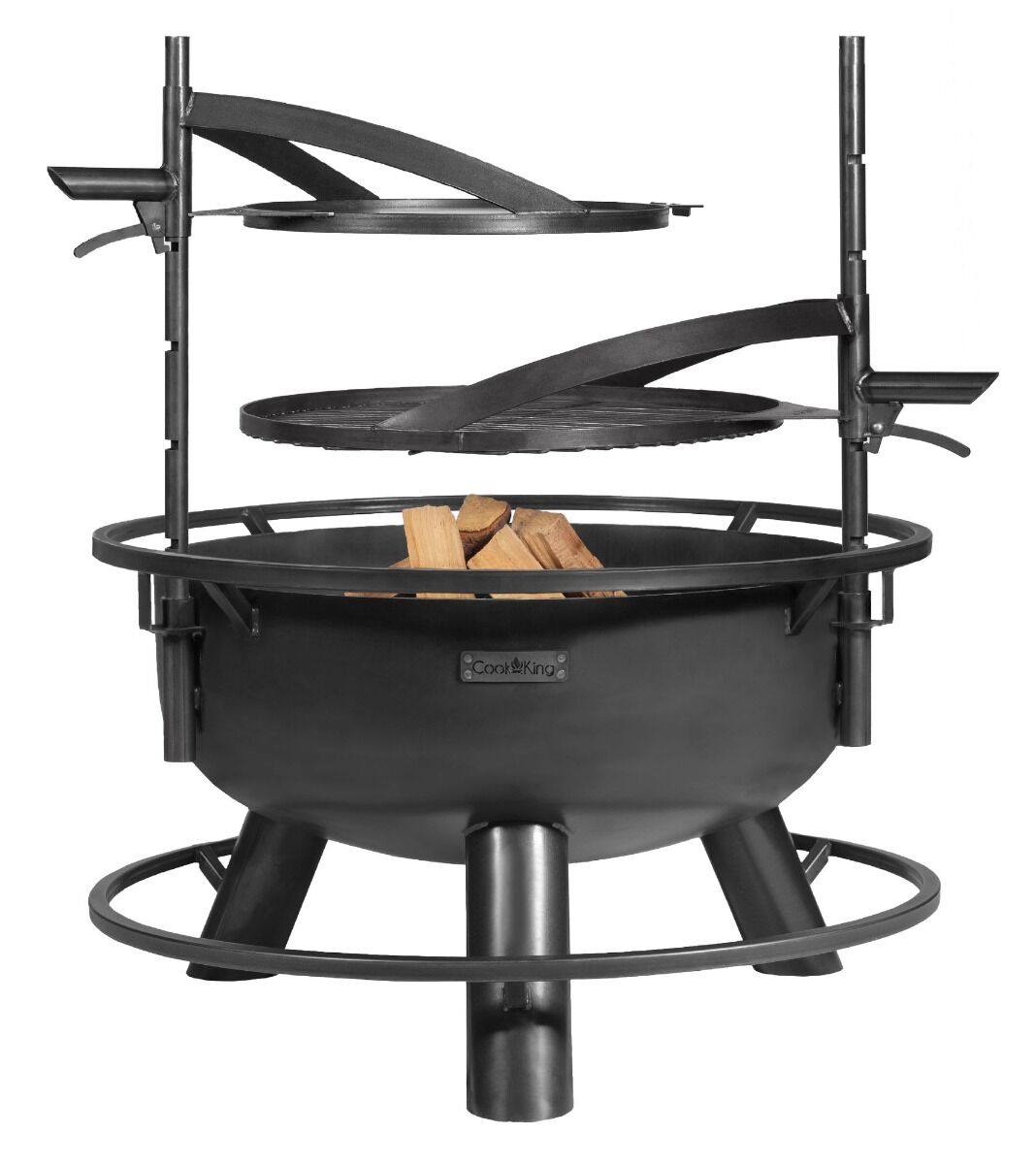 CookKing Multi-Functionele Vuurschaal Bandito met Grillrooster 60 cm