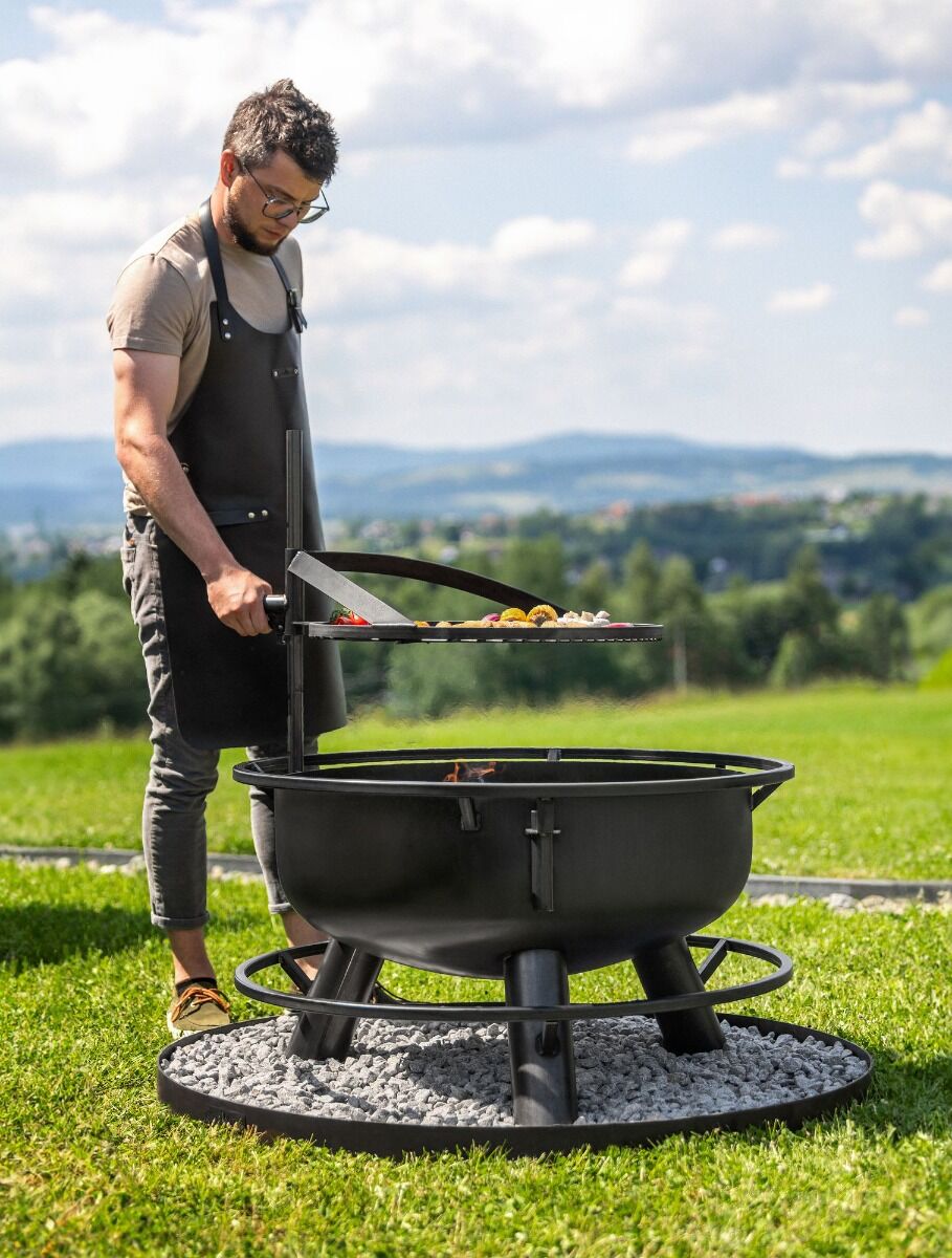 CookKing Multi-Functionele Vuurschaal Bandito met Grillrooster 60 cm