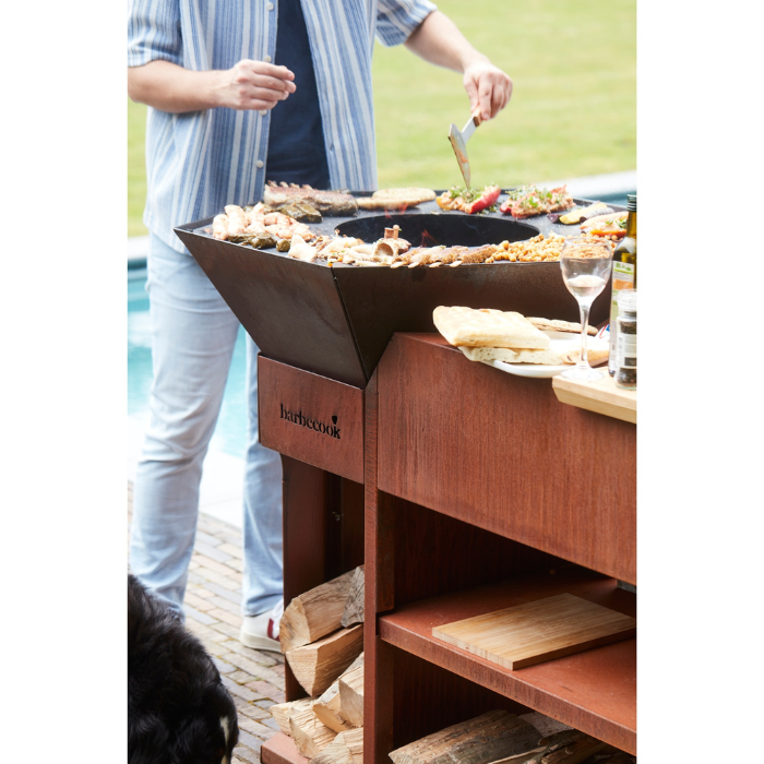 Barbecook Nestor Island Cortenstaal 