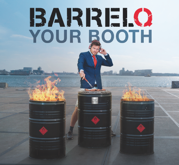 BarrelQ Original Big - Vuurkorf én BBQ!