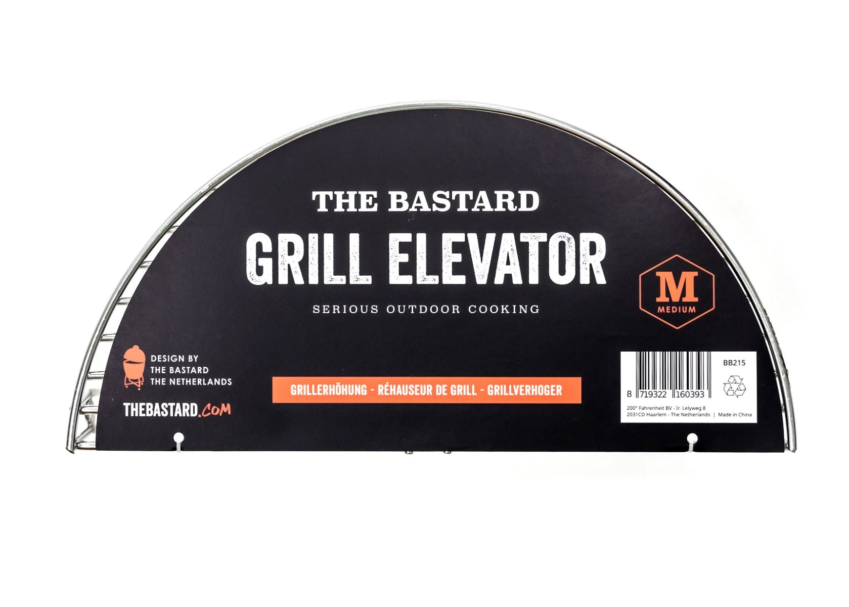 The Bastard Grillverhoger RVS